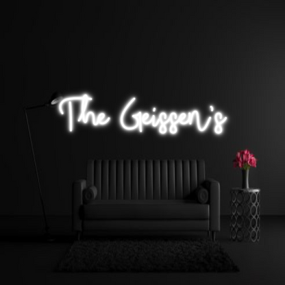CREATE YOUR OWN WEDDING NEON SIGN The Geissen’s