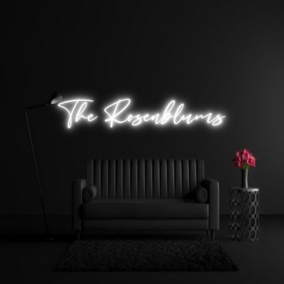 CREATE YOUR OWN WEDDING NEON SIGN The Rosenblums