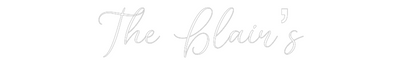 CREATE YOUR OWN WEDDING NEON SIGN The Blair’s