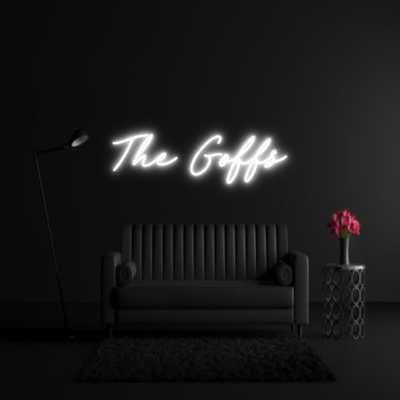 CREATE YOUR OWN WEDDING NEON SIGN The Goffs