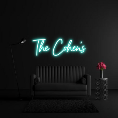 CREATE YOUR OWN WEDDING NEON SIGN The Cohen's