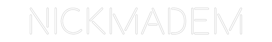 CREATE YOUR OWN WEDDING NEON SIGN Nickmadem