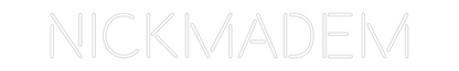 CREATE YOUR OWN WEDDING NEON SIGN Nickmadem