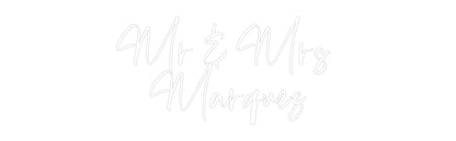 CREATE YOUR OWN WEDDING NEON SIGN Mr & Mrs 
Ma...
