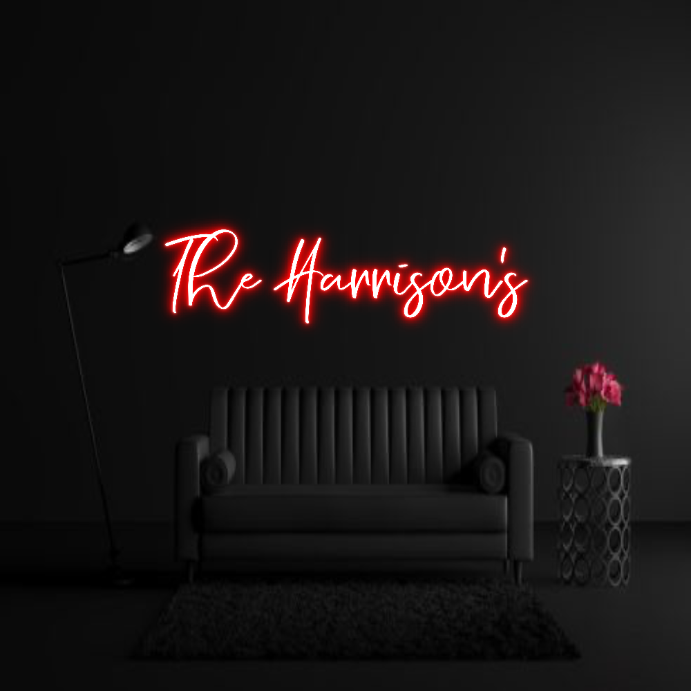 CREATE YOUR OWN WEDDING NEON SIGN The Harrison’s