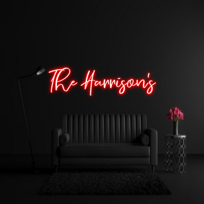 CREATE YOUR OWN WEDDING NEON SIGN The Harrison’s
