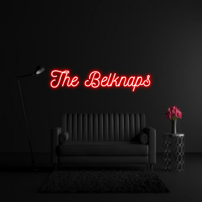 CREATE YOUR OWN WEDDING NEON SIGN The Belknaps