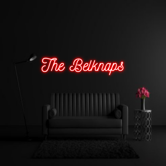 CREATE YOUR OWN WEDDING NEON SIGN The Belknaps