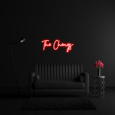 CREATE YOUR OWN WEDDING NEON SIGN The Chengs