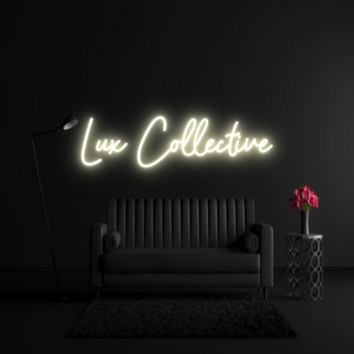 CREATE YOUR OWN WEDDING NEON SIGN Lux Collective