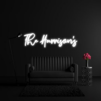 CREATE YOUR OWN WEDDING NEON SIGN The Harrison’s