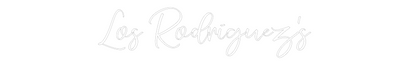 CREATE YOUR OWN WEDDING NEON SIGN Los Rodriguez...