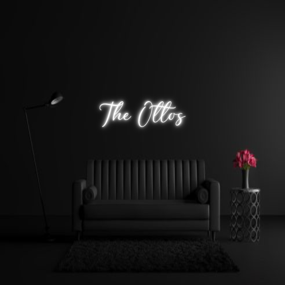 CREATE YOUR OWN WEDDING NEON SIGN The Ottos
