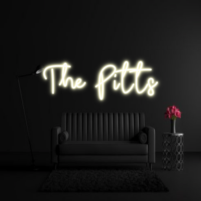 CREATE YOUR OWN WEDDING NEON SIGN The Pitts