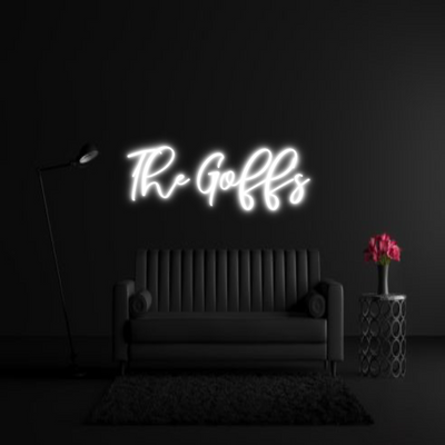 CREATE YOUR OWN WEDDING NEON SIGN The Goff’s