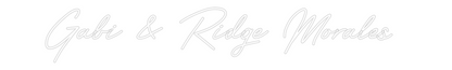 CREATE YOUR OWN WEDDING NEON SIGN Gabi & Ridge ...