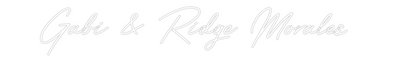 CREATE YOUR OWN WEDDING NEON SIGN Gabi & Ridge ...