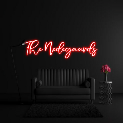 CREATE YOUR OWN WEDDING NEON SIGN The Nedegaards