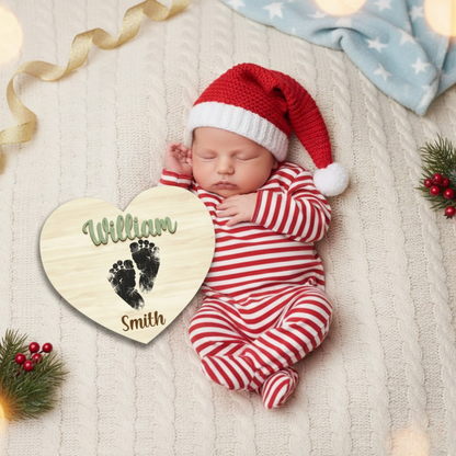 Personalized Baby Announcement Sign | Wooden Name Sign