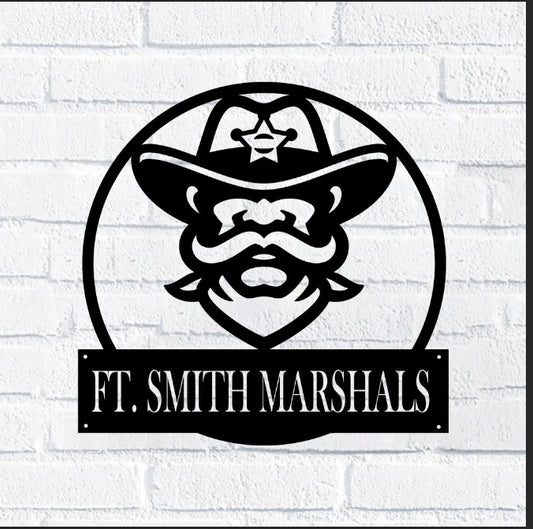 Metal sign 06/02 36 in led