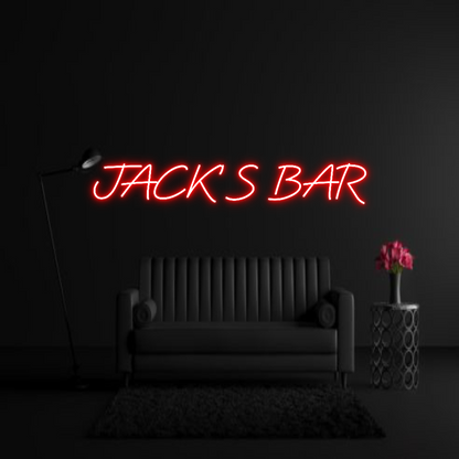 CREATE YOUR OWN WEDDING NEON SIGN JACK’S BAR