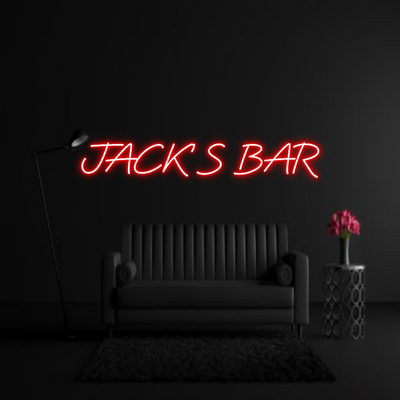 CREATE YOUR OWN WEDDING NEON SIGN JACK’S BAR