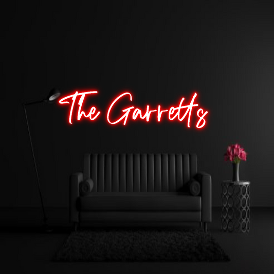 CREATE YOUR OWN WEDDING NEON SIGN The Garrett’s