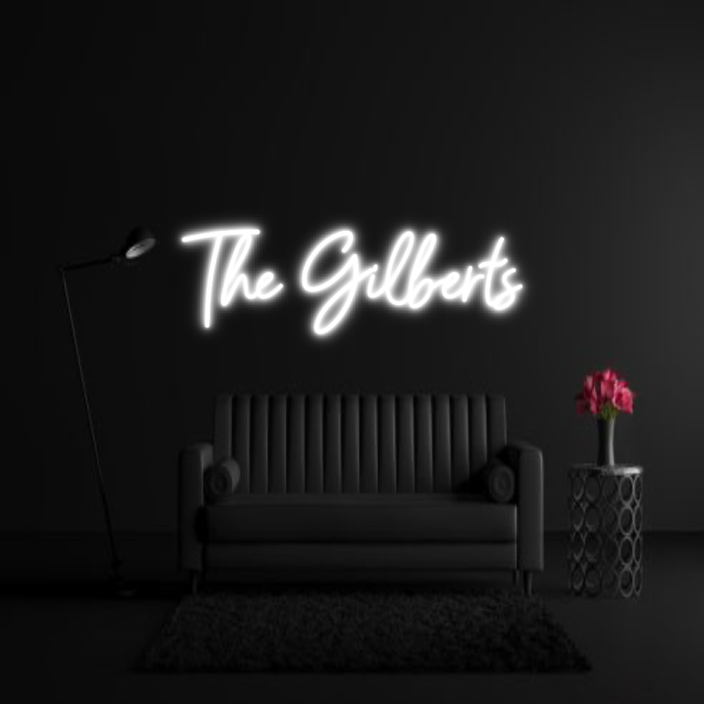 CREATE YOUR OWN WEDDING NEON SIGN The Gilberts