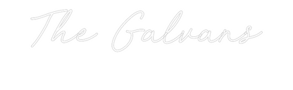 CREATE YOUR OWN WEDDING NEON SIGN The Galvans