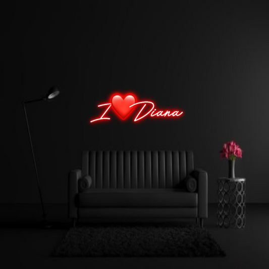 CREATE YOUR OWN WEDDING NEON SIGN I❤️Diana