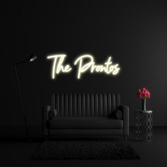CREATE YOUR OWN WEDDING NEON SIGN The Prontos