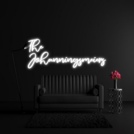 CREATE YOUR OWN WEDDING NEON SIGN The 
Johanni...