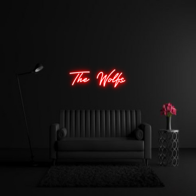 CREATE YOUR OWN WEDDING NEON SIGN The Wolfs