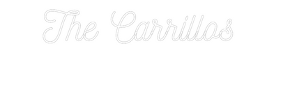 CREATE YOUR OWN WEDDING NEON SIGN The Carrillos...