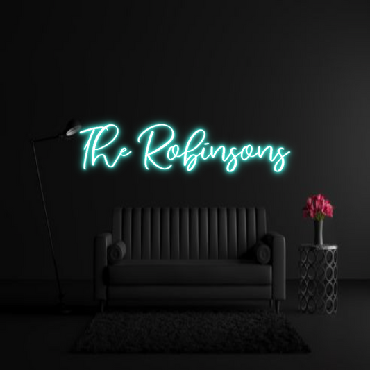 CREATE YOUR OWN WEDDING NEON SIGN The Robinsons