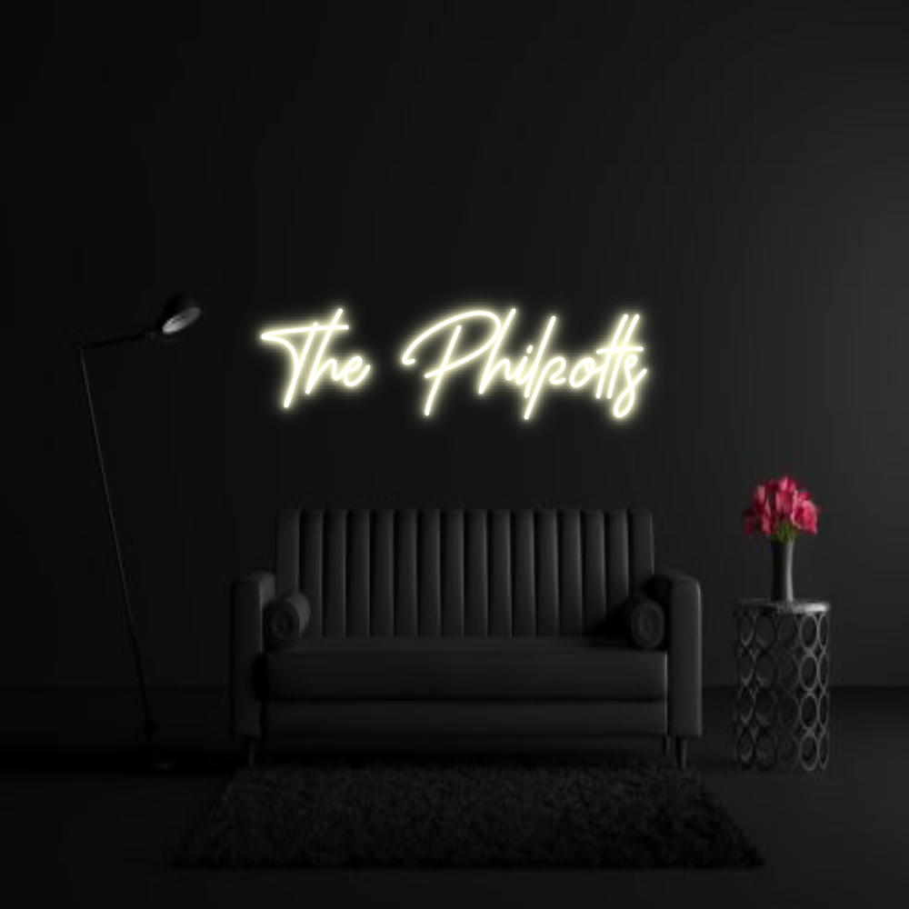 CREATE YOUR OWN WEDDING NEON SIGN The Philpotts