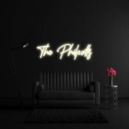 CREATE YOUR OWN WEDDING NEON SIGN The Philpotts