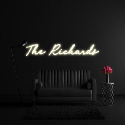 CREATE YOUR OWN WEDDING NEON SIGN The Richards