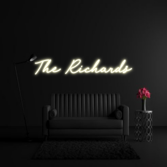 CREATE YOUR OWN WEDDING NEON SIGN The Richards