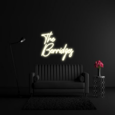 CREATE YOUR OWN WEDDING NEON SIGN The
Berridges