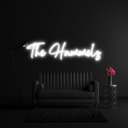 CREATE YOUR OWN WEDDING NEON SIGN The Hammels