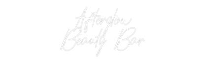 CREATE YOUR OWN WEDDING NEON SIGN Afterglow
Be...