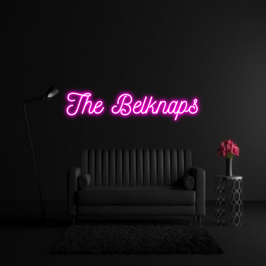 CREATE YOUR OWN WEDDING NEON SIGN The Belknaps