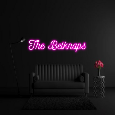 CREATE YOUR OWN WEDDING NEON SIGN The Belknaps