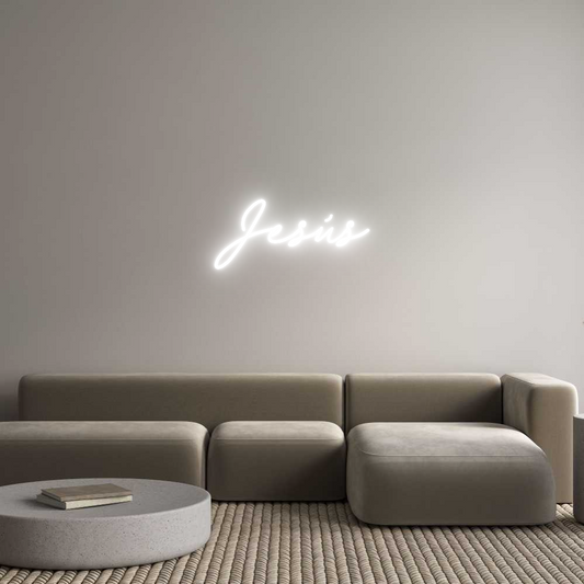 CREATE YOUR OWN CUSTOM NEON Jesús