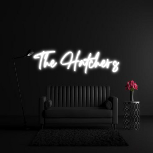 CREATE YOUR OWN WEDDING NEON SIGN The Hatchers