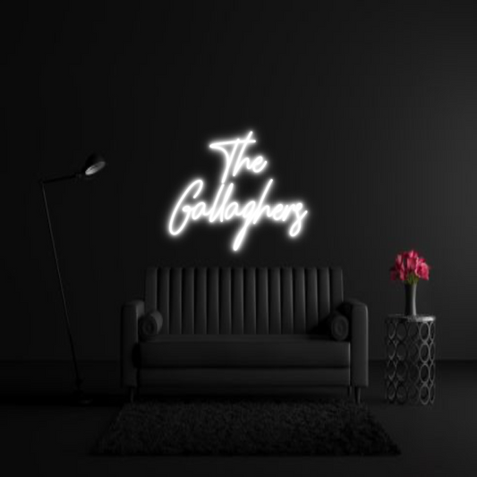 CREATE YOUR OWN WEDDING NEON SIGN The
Gallaghers