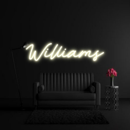 CREATE YOUR OWN WEDDING NEON SIGN Williams