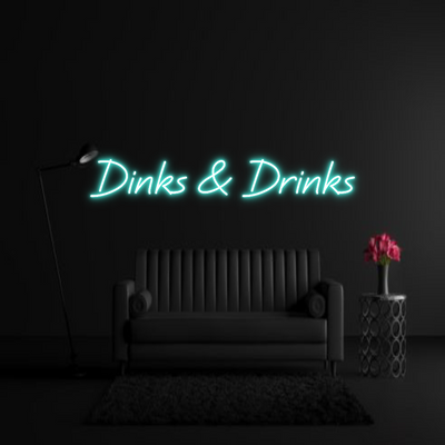 CREATE YOUR OWN WEDDING NEON SIGN Dinks & Drinks