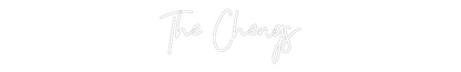 CREATE YOUR OWN WEDDING NEON SIGN The Chengs